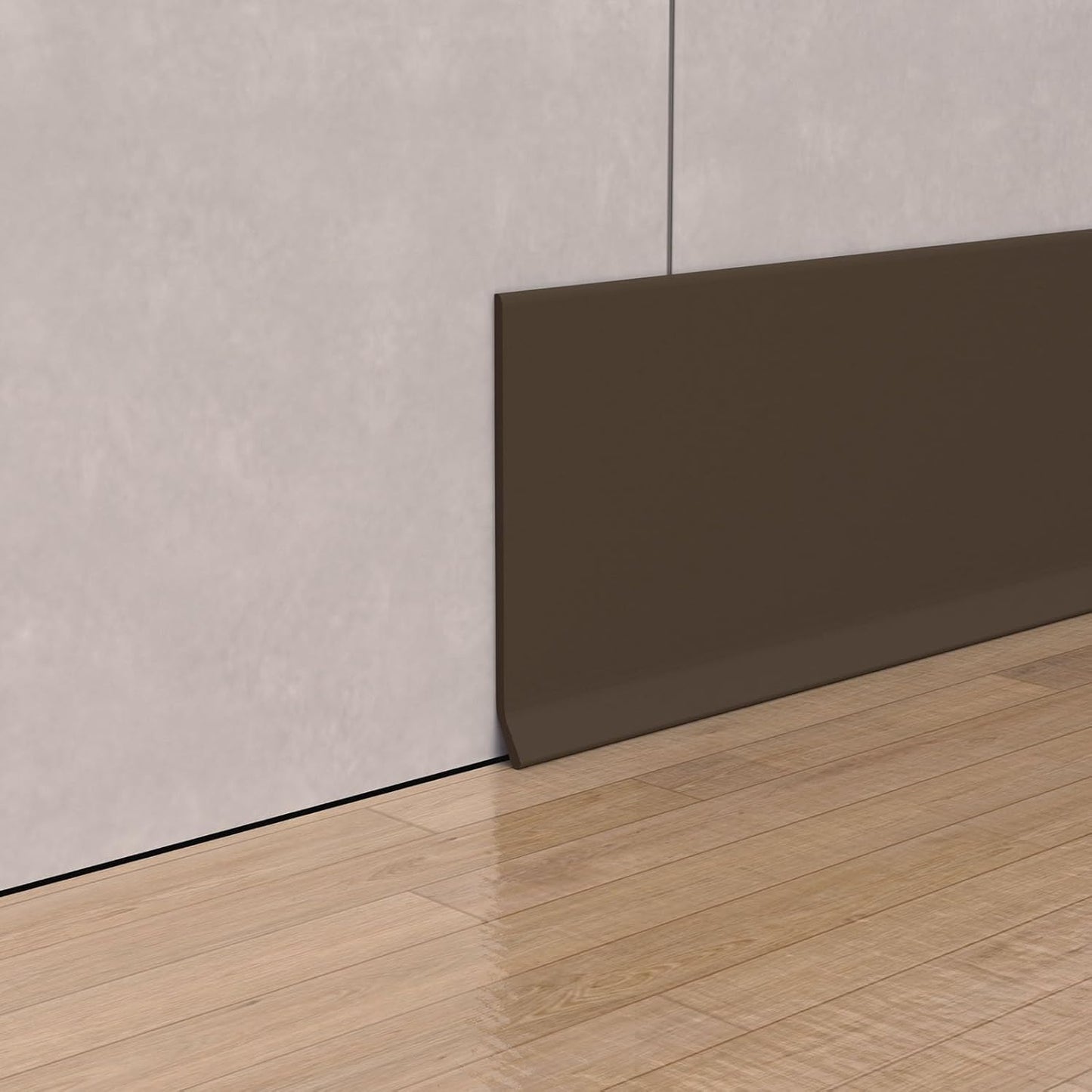 Peel and Stick Baseboard Trim for Durable and Flexible Walls