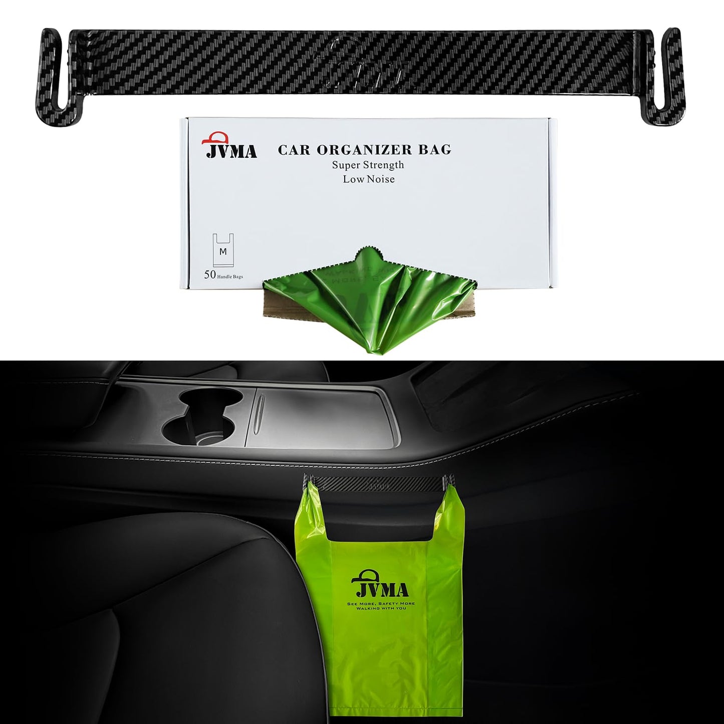 JVMA Hanging Car Trash Bag: Keep Your Car Clean