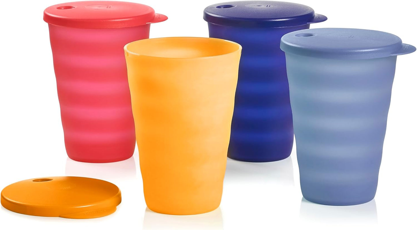 Tupperware Impressions Tumbler Set - 4 Count, BPA Free and Safe