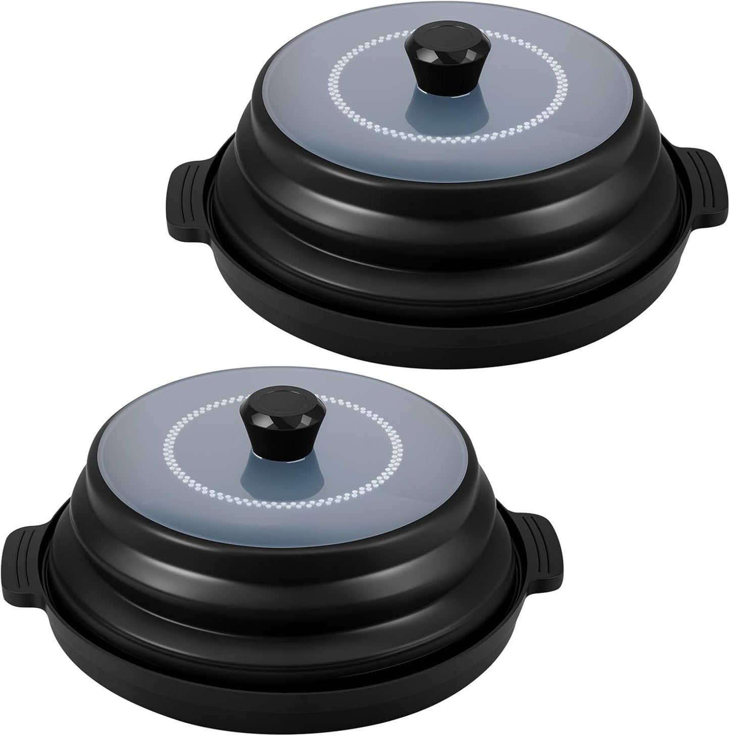 Silicone Splatter Guard Set- Keep Microwaves Clean!