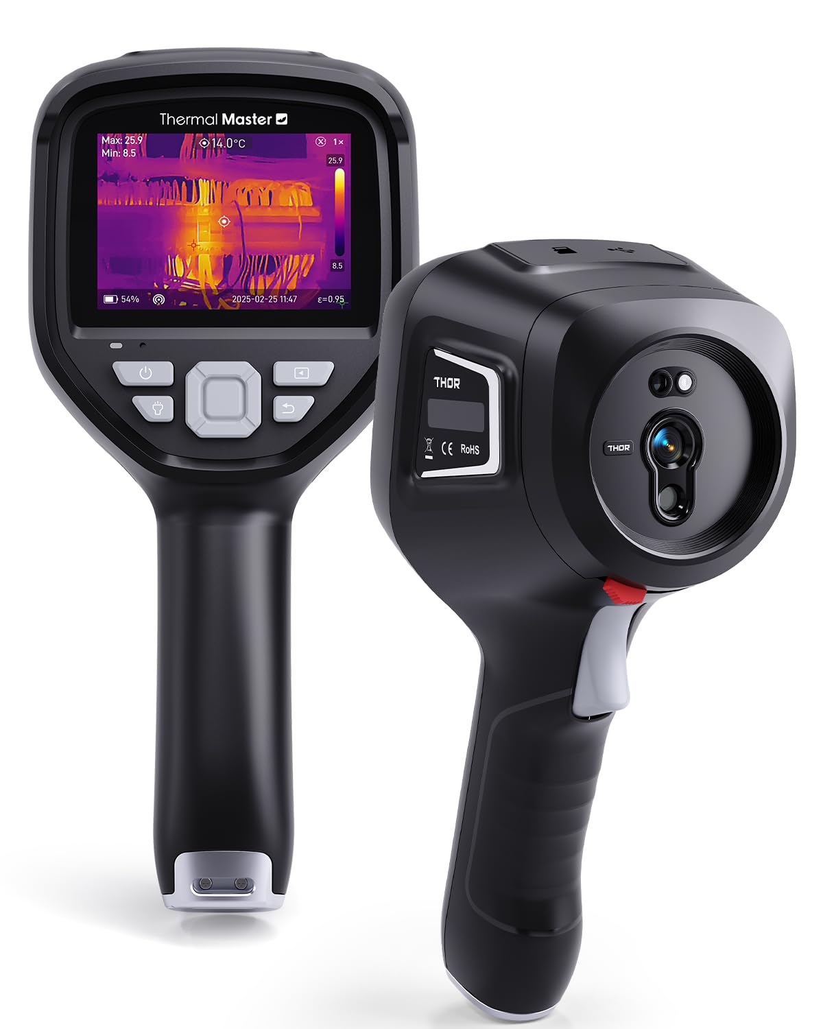 Handheld Thermal Imager with 3.5in IPS Screen and IR Resolution