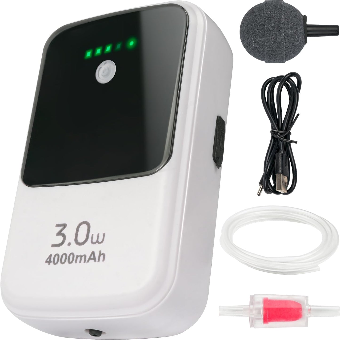 Ghosthorn Silent Dual Operating Mode Rechargeable Aerator for Fish