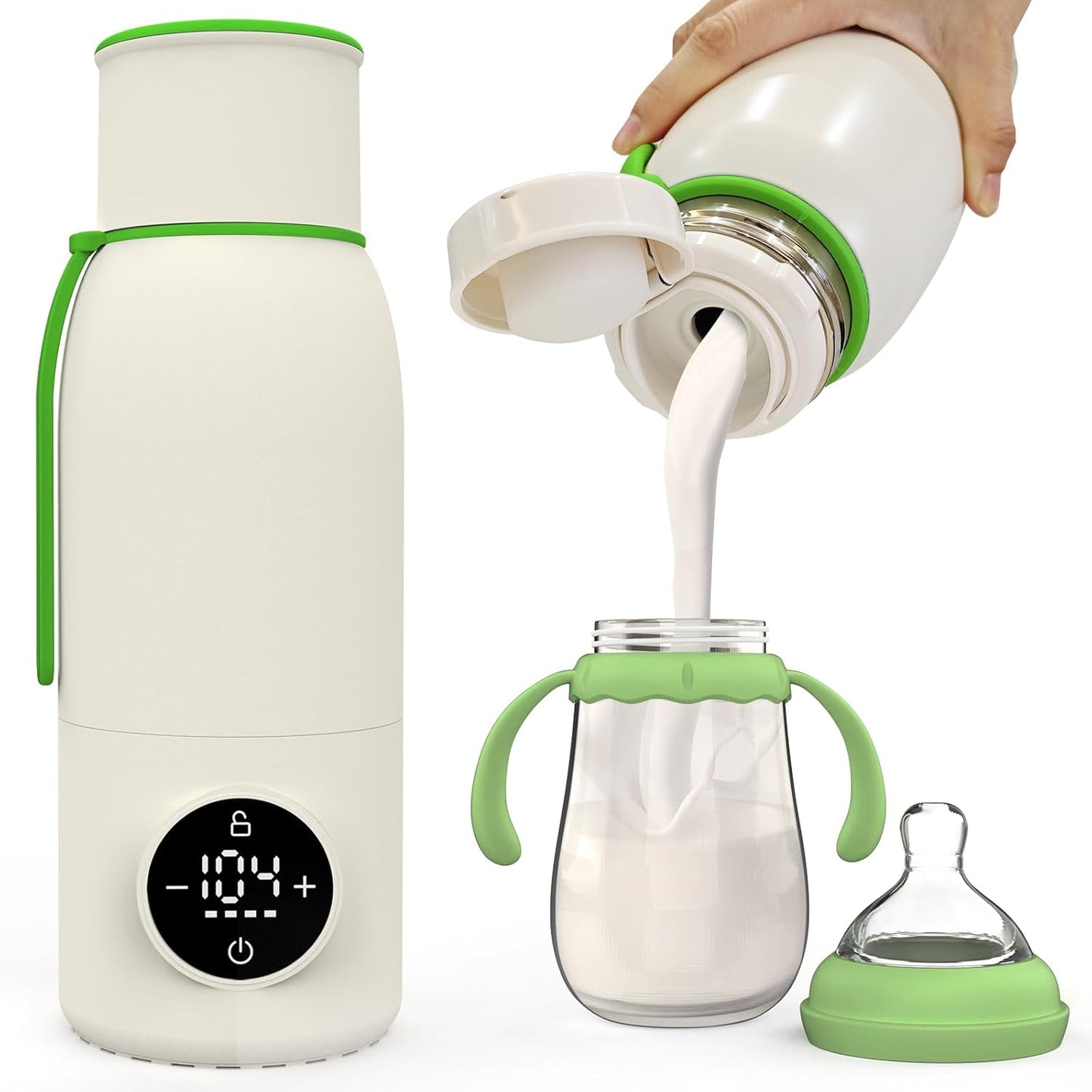 Fast Heat 2-in-1 Portable Bottle Warmer