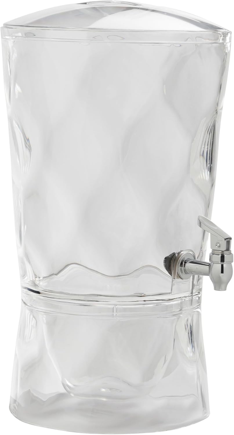 CreativeWare Sculptured 3 Gallon Beverage Dispenser for Parties