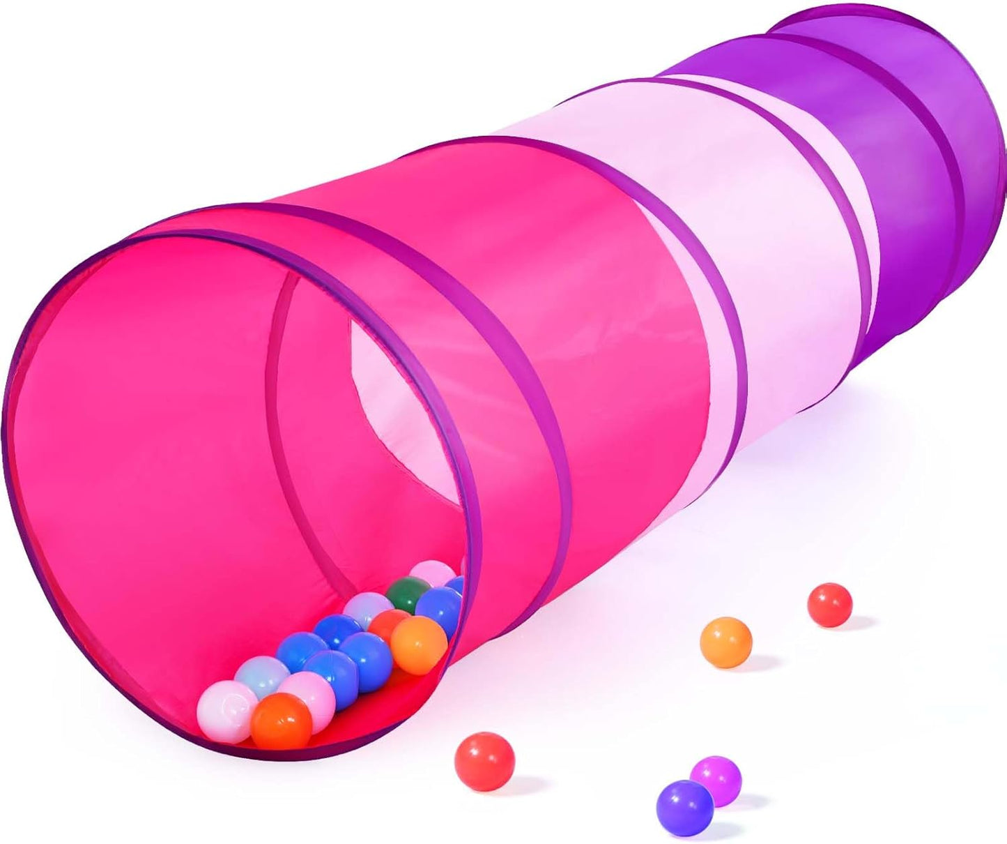 6-ft Colorful Kids Play Tunnel: Indoor/Outdoor Fun!