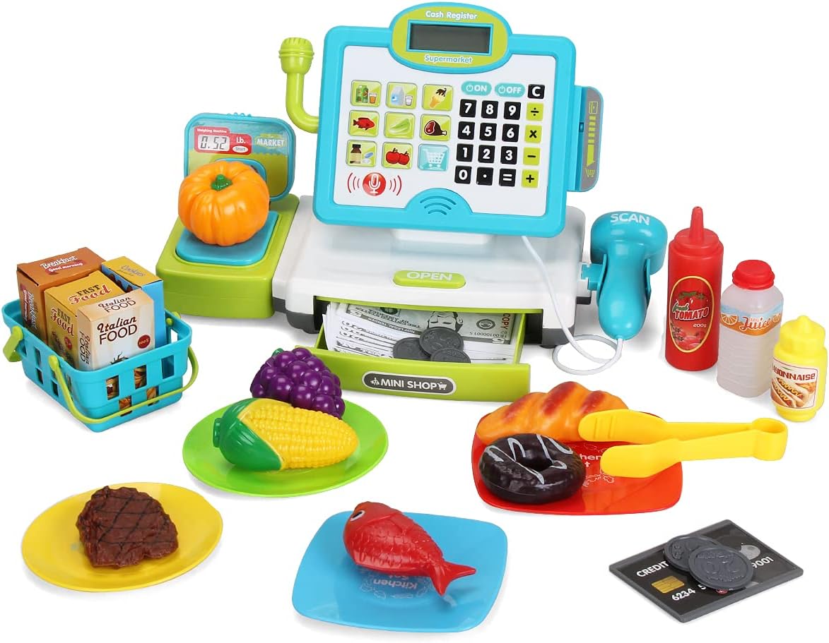 FS Pretend Play Cash Register Toys for Imaginative Fun