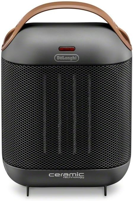 DeLonghi Capsule Electric Space Heater: Stylish & Safe 1500w