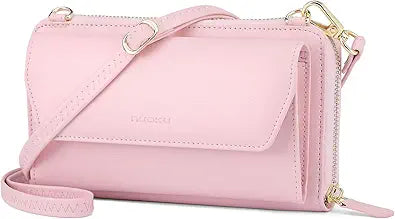 nuoku Womens RFID Wallet Purse Wristlet Crossbody Clutch Review