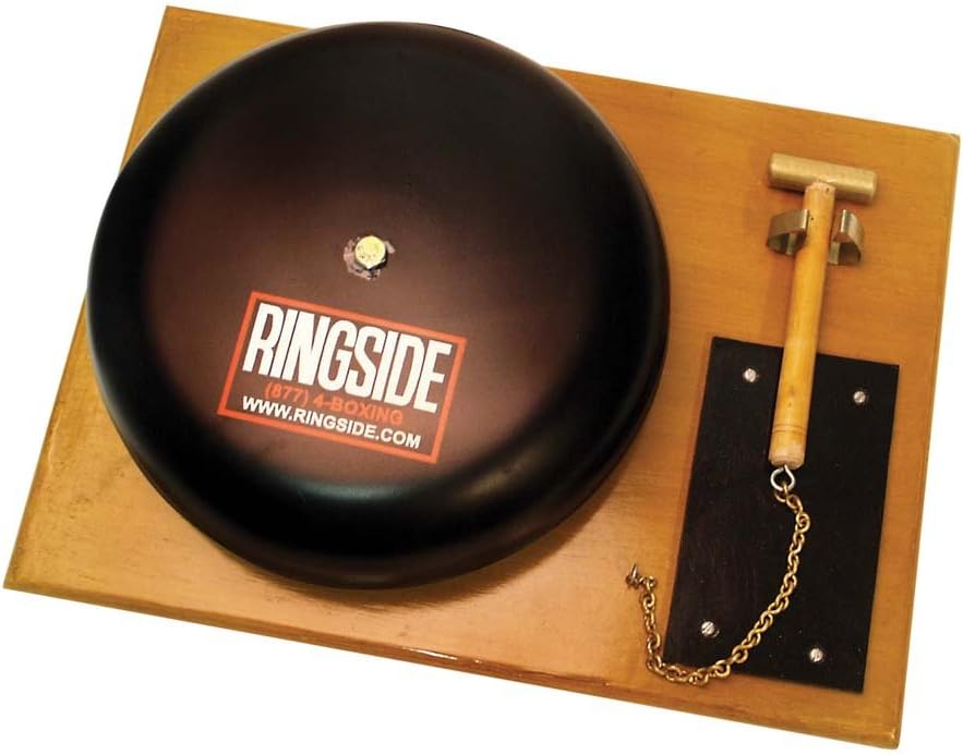 Ringside Boxing Wrestling Fight Bell Ring Gong for Competitions