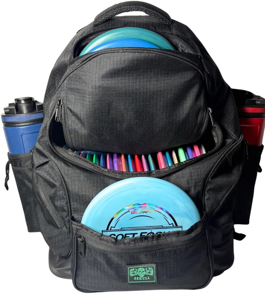 Ultimate Disc Golf Bag - 30+ Discs, Ripstop, 5 Pockets
