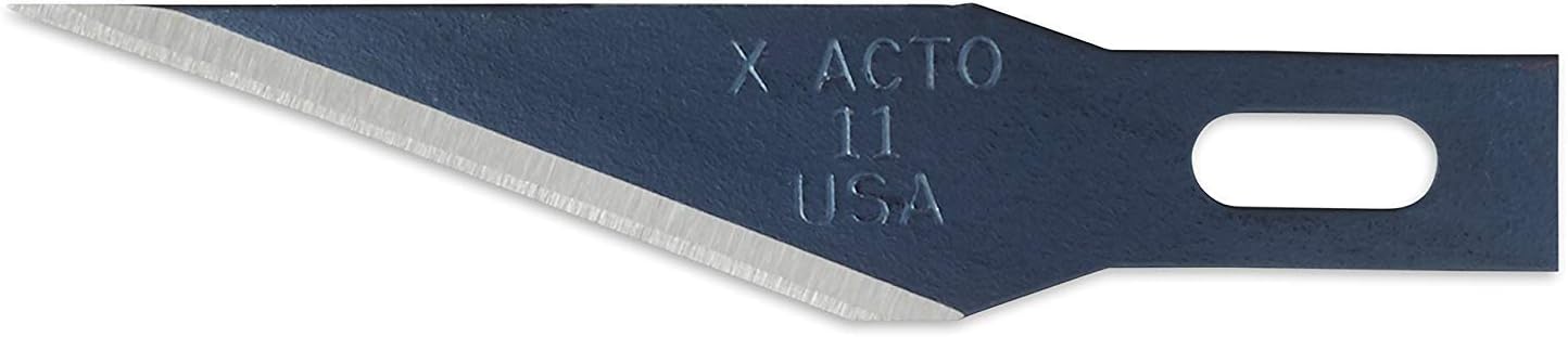 X-ACTO Knife Blades #11 Classic Fine Point Pack of 100 for Precision