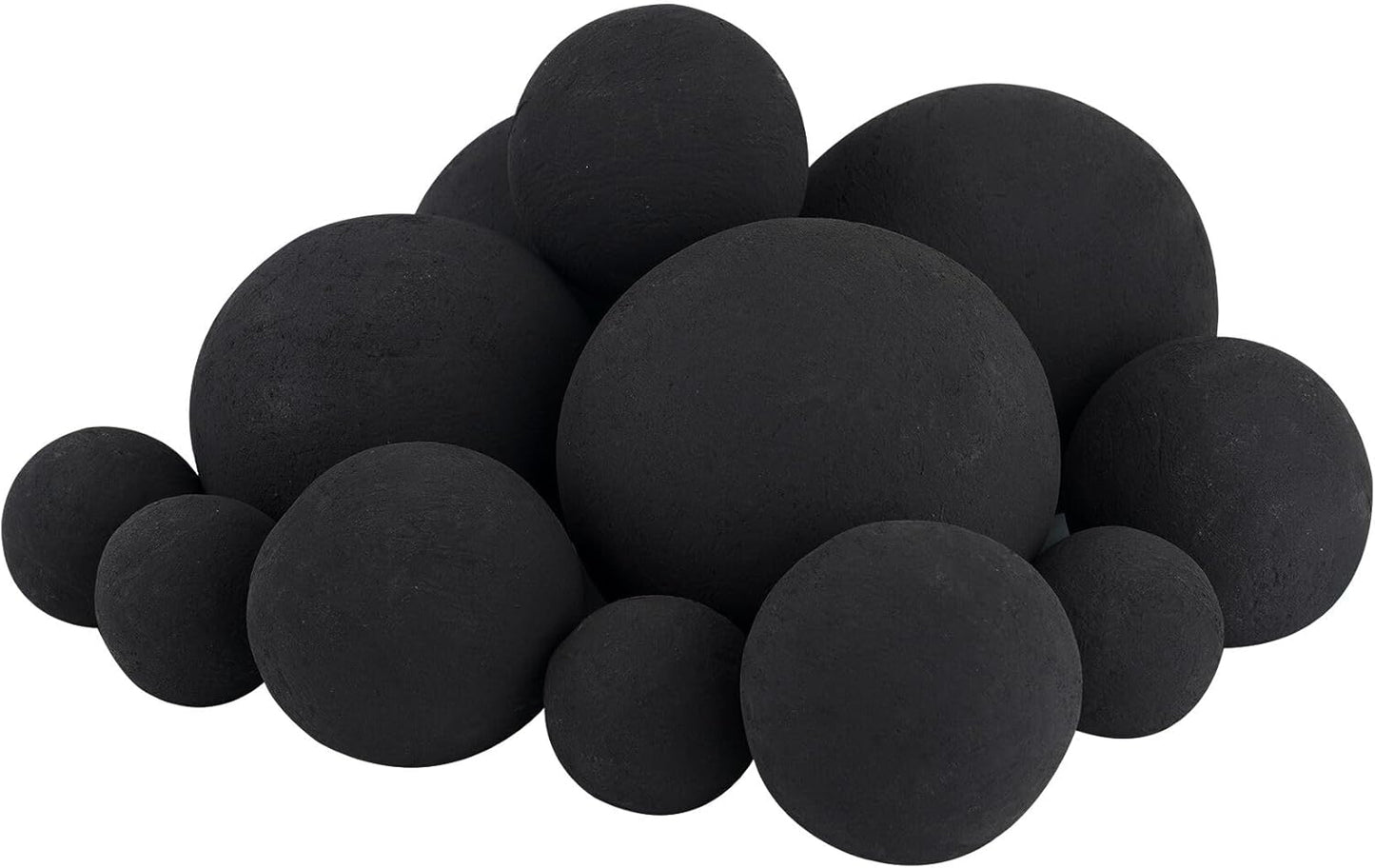 Skyflame 12PCS Ceramic Fire Balls Set for Stylish Fire Pits
