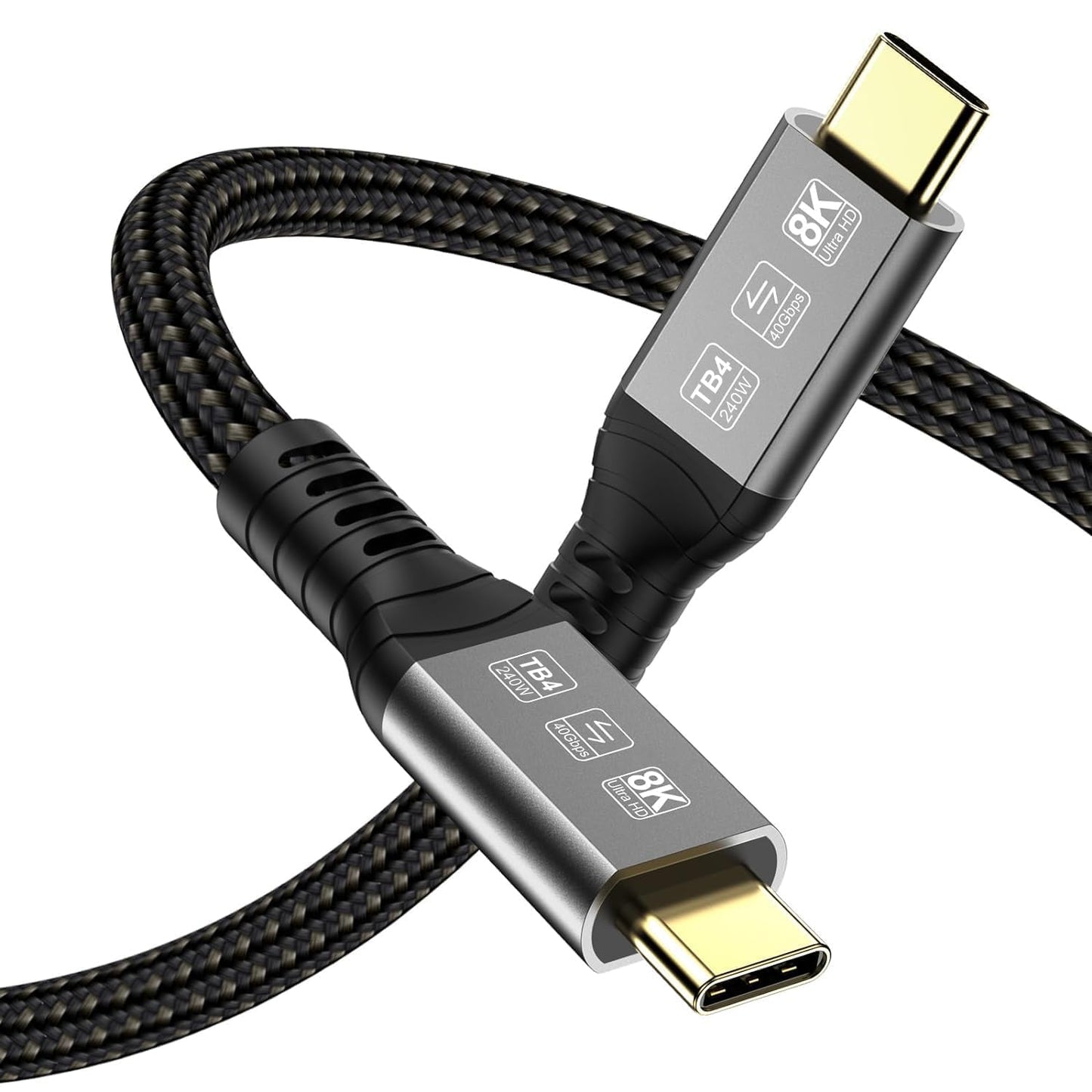 High-Speed 40Gbps Thunderbolt 4 Cable by Angusplay