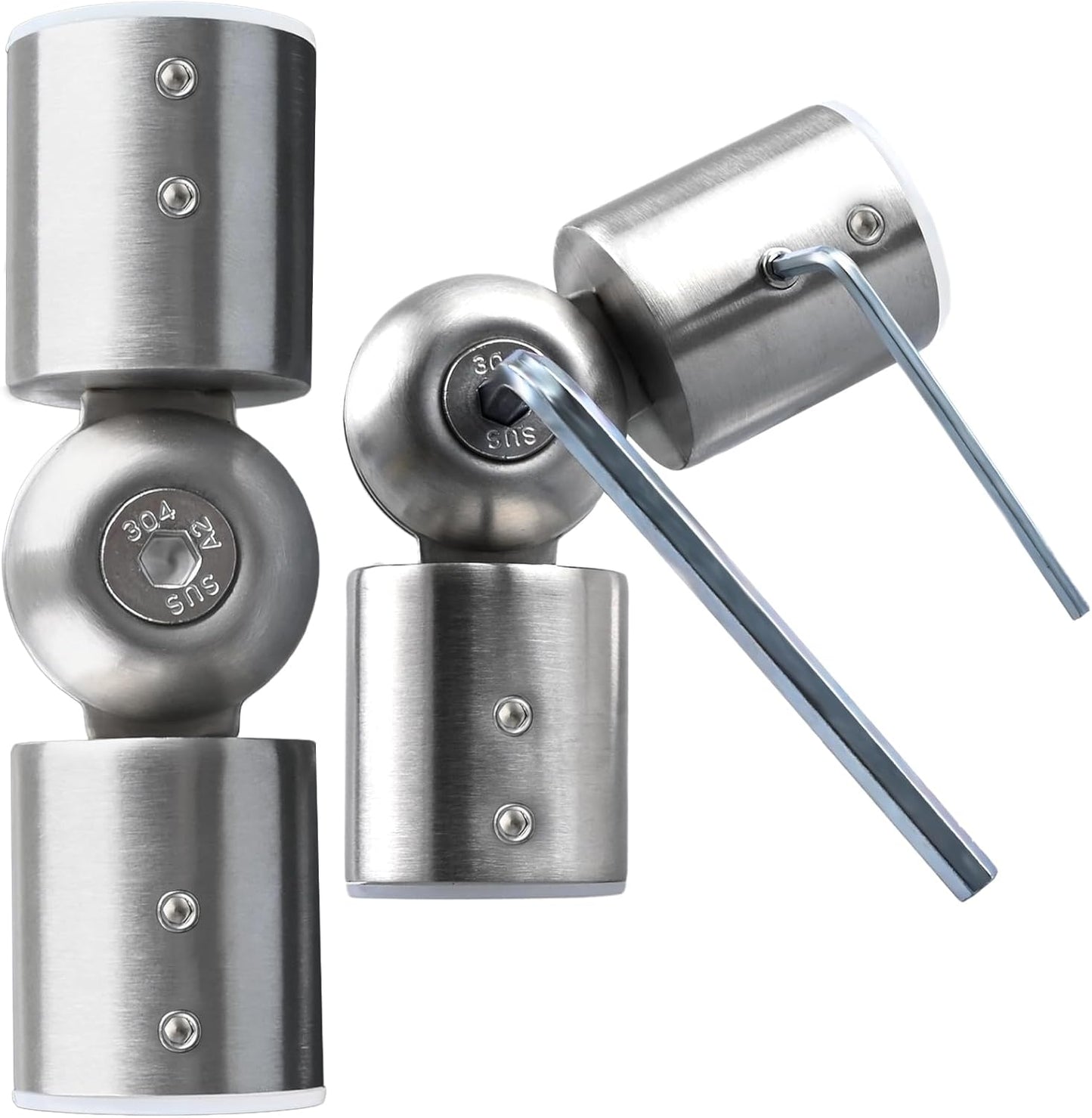 Strong Corner Connector for Bay Window Rods