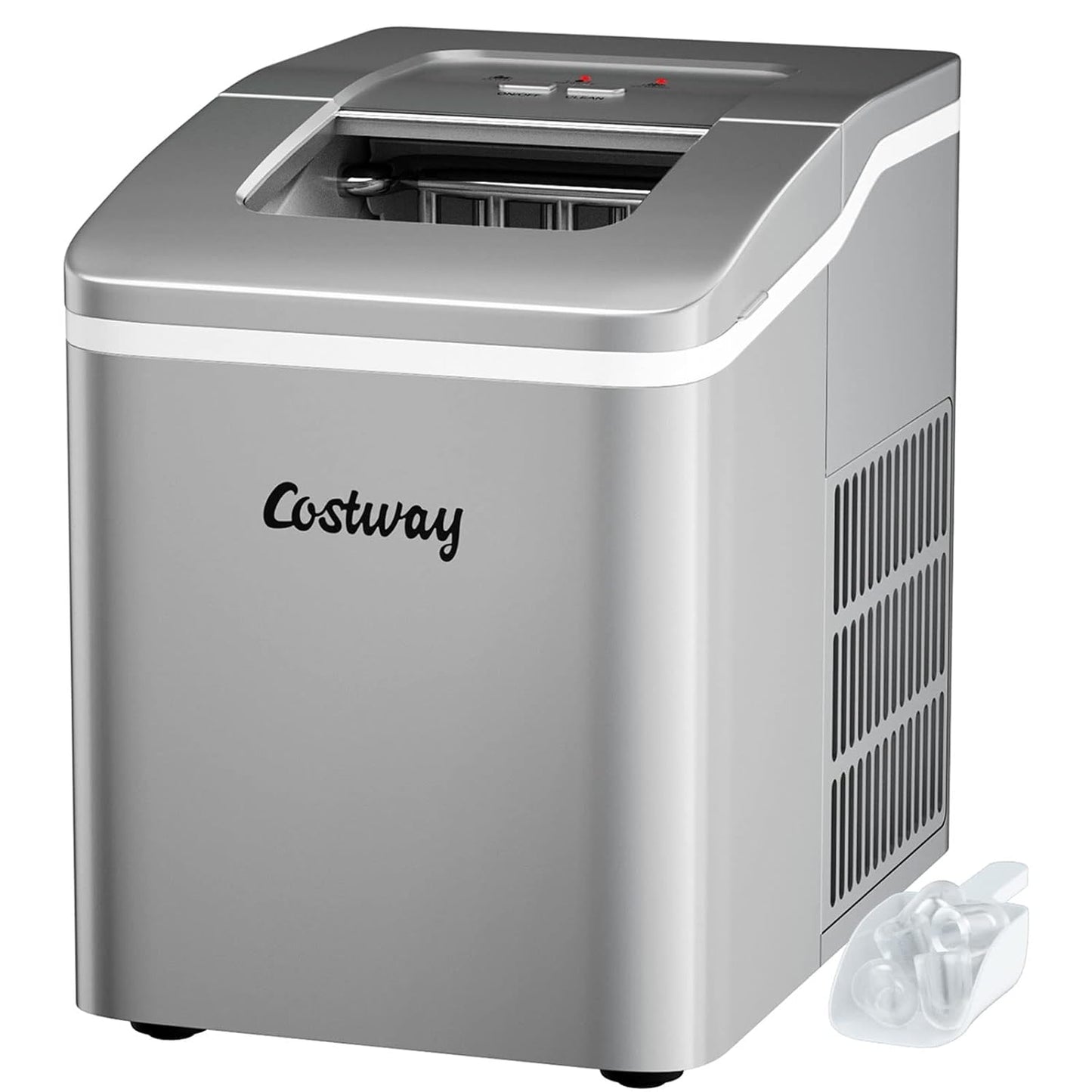 COSTWAY Countertop Ice Maker - Efficient Portable Ice Machine