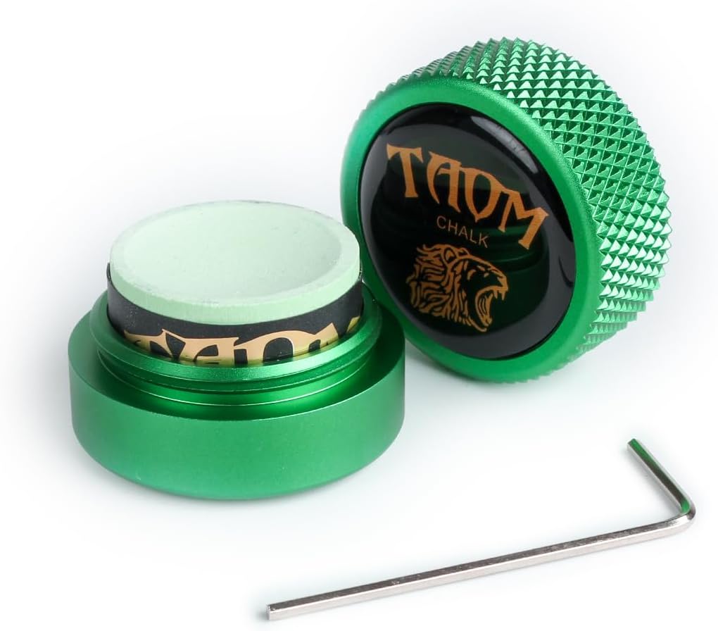 TAOM Pool Chalk Holder by YEUEK - Ergonomic Billiards Tool