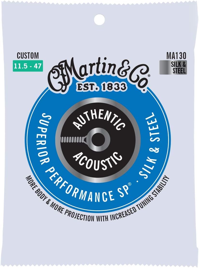 MARTIN Authentic Acoustic Strings 11.5-47 for Superior Performance