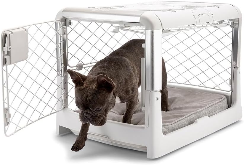 DIGGS Revol Collapsible Dog Crate - Premium Portable Indoor Kennel