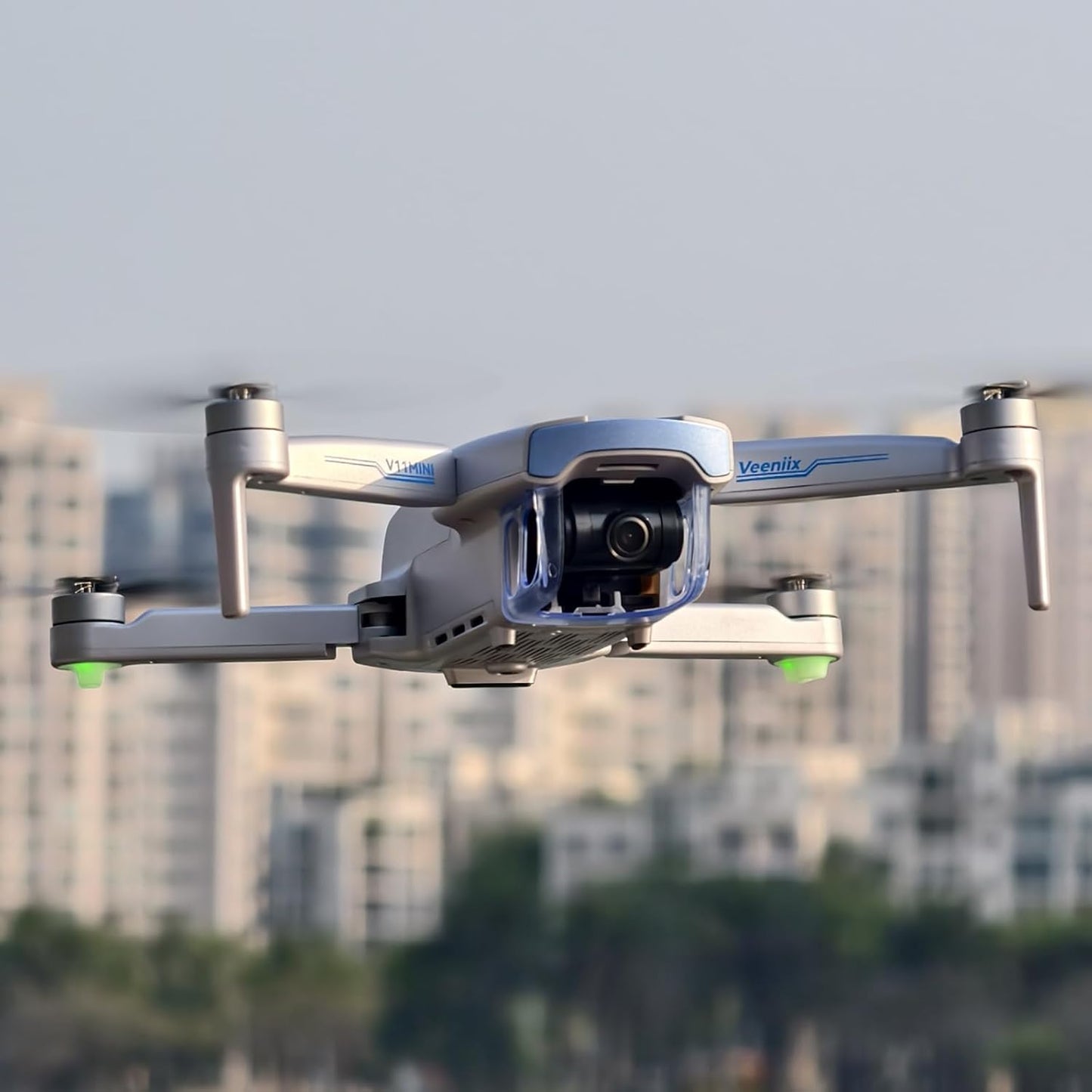 V11MINI 4K Camera Drone: 60-Min Flight, GPS, Waypoints