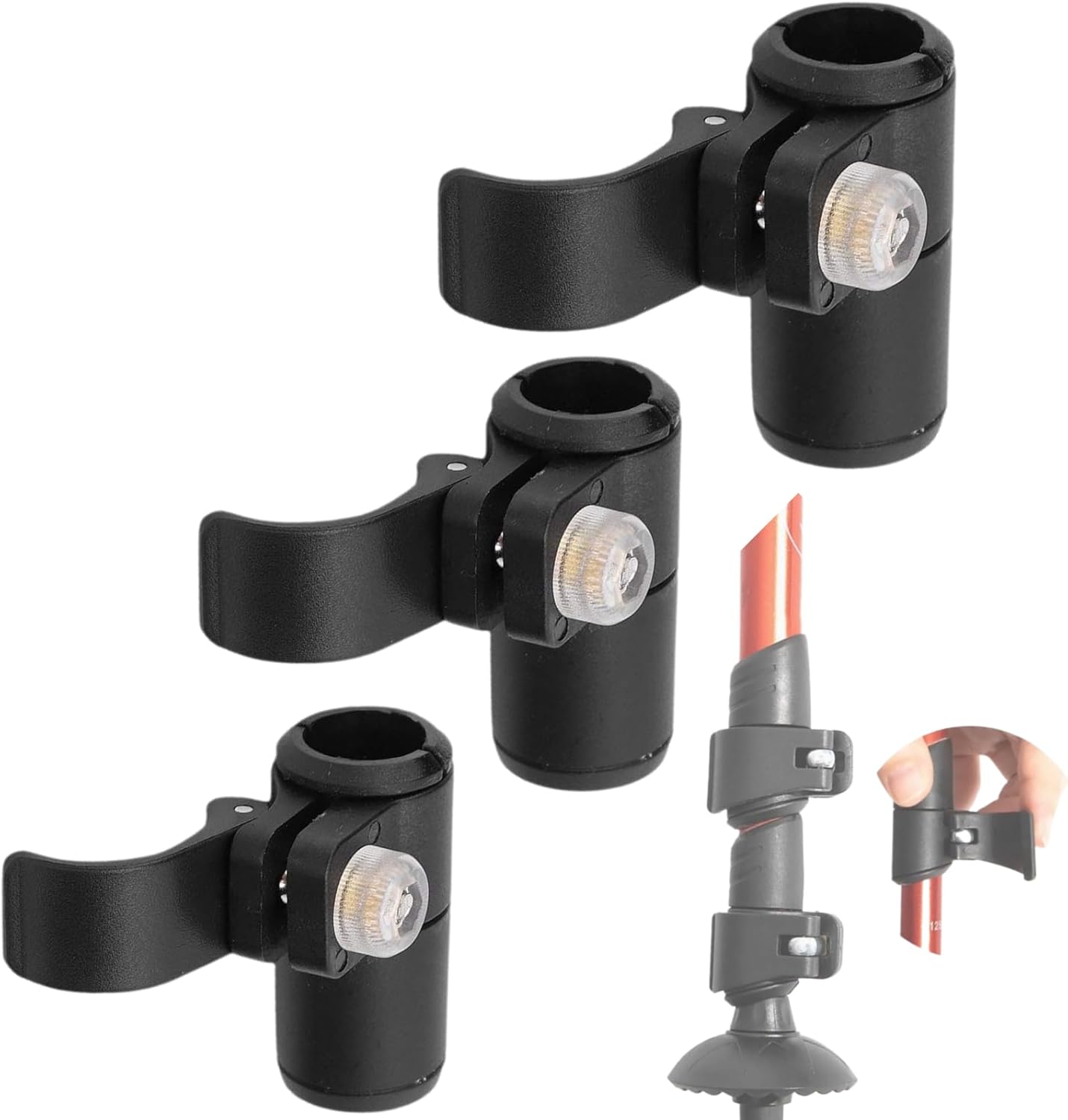 Quick Release Lock Buckles for Hiking Poles