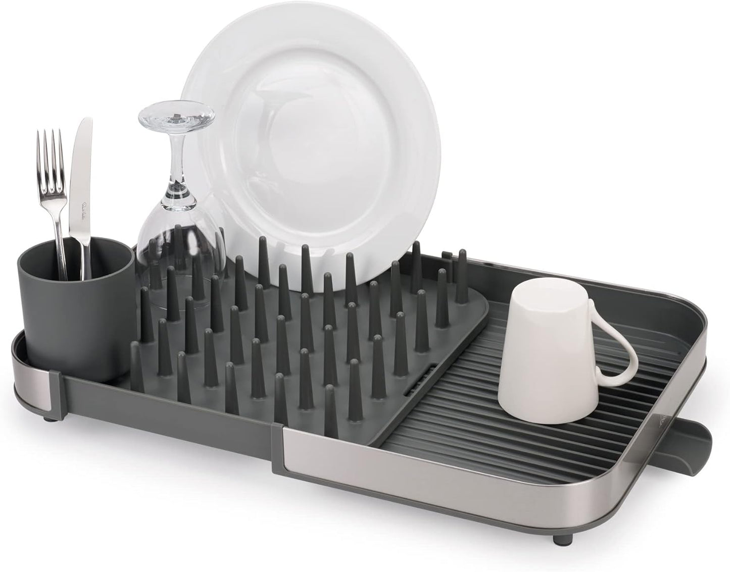 Joseph Joseph Duo Expanding Dish Drying Rack for Efficient Drying