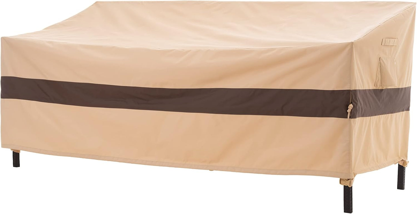 3-Seater Patio Sofa Cover Waterproof, Heavy Duty Protection