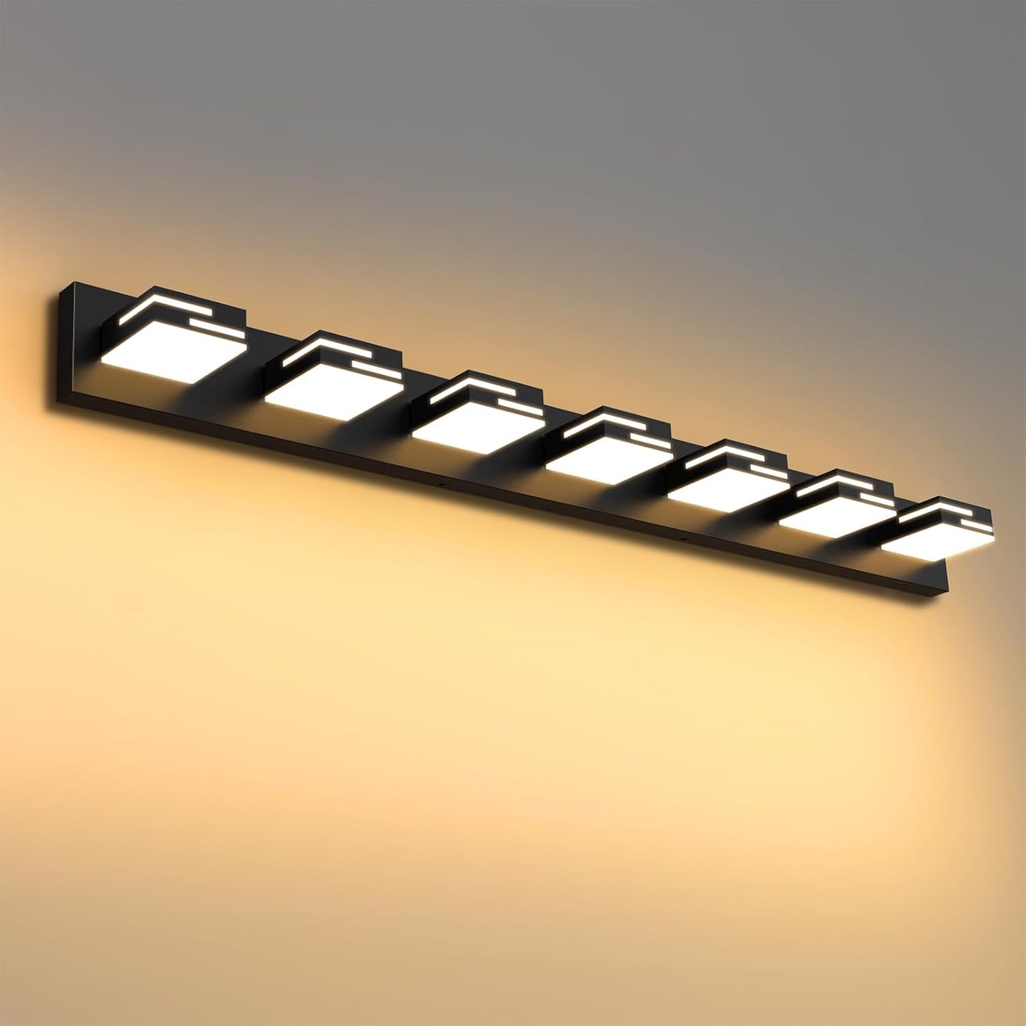 LED Modern Bathroom Vanity Light Fixtures with 5CCT Dimming