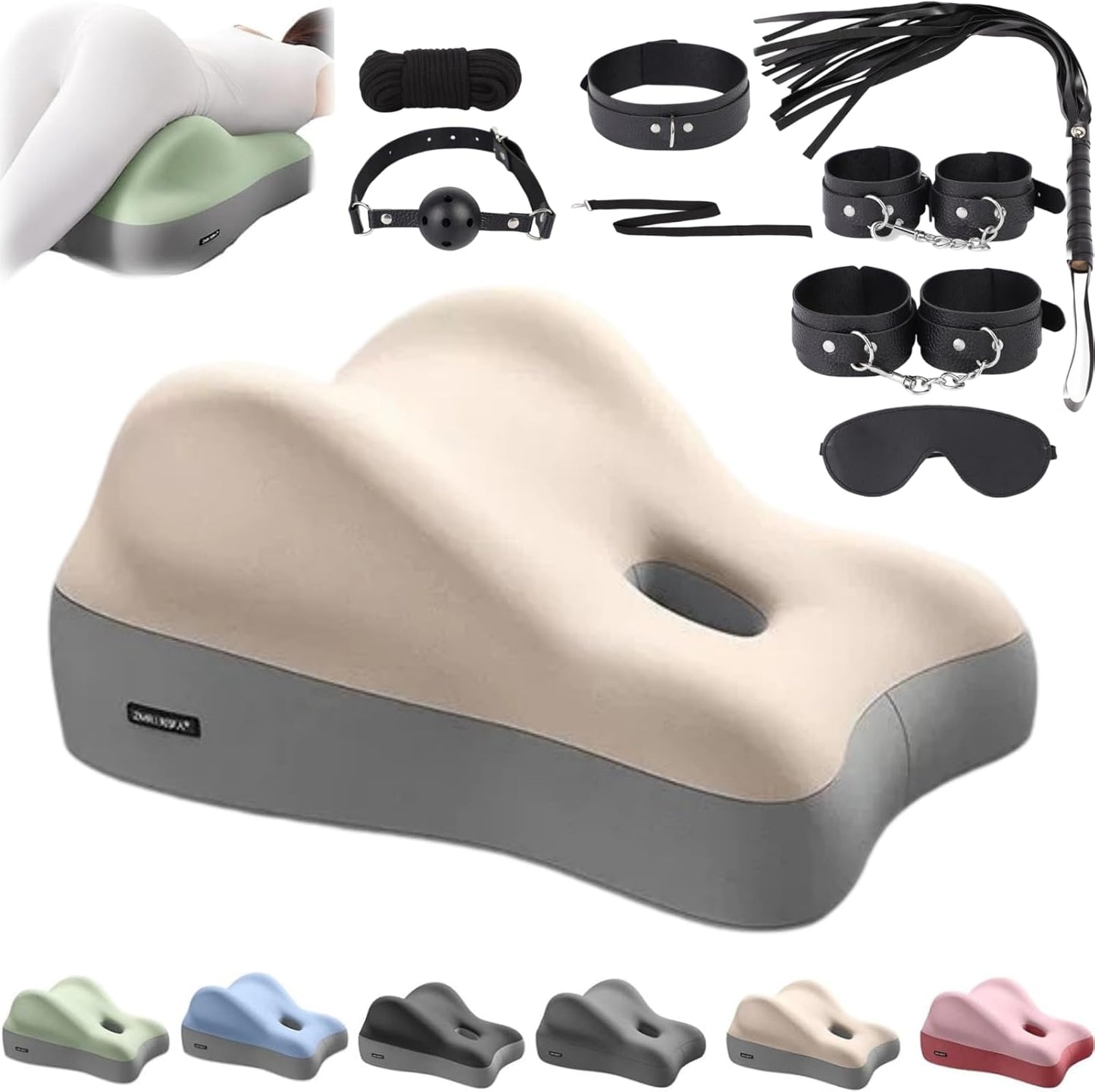 Instantly Perfect Position Pillow for Couples with Comfort Design
