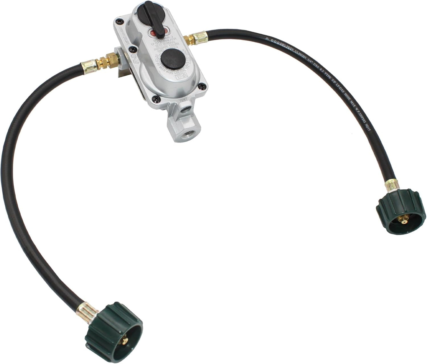 Flame King KT15ACR-2 Auto Changeover LP Propane Regulator
