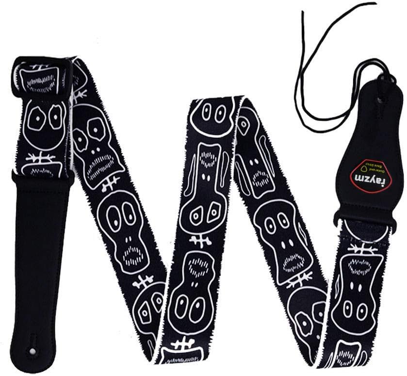 Comfortable Polyester Guitar Strap by Rayzm