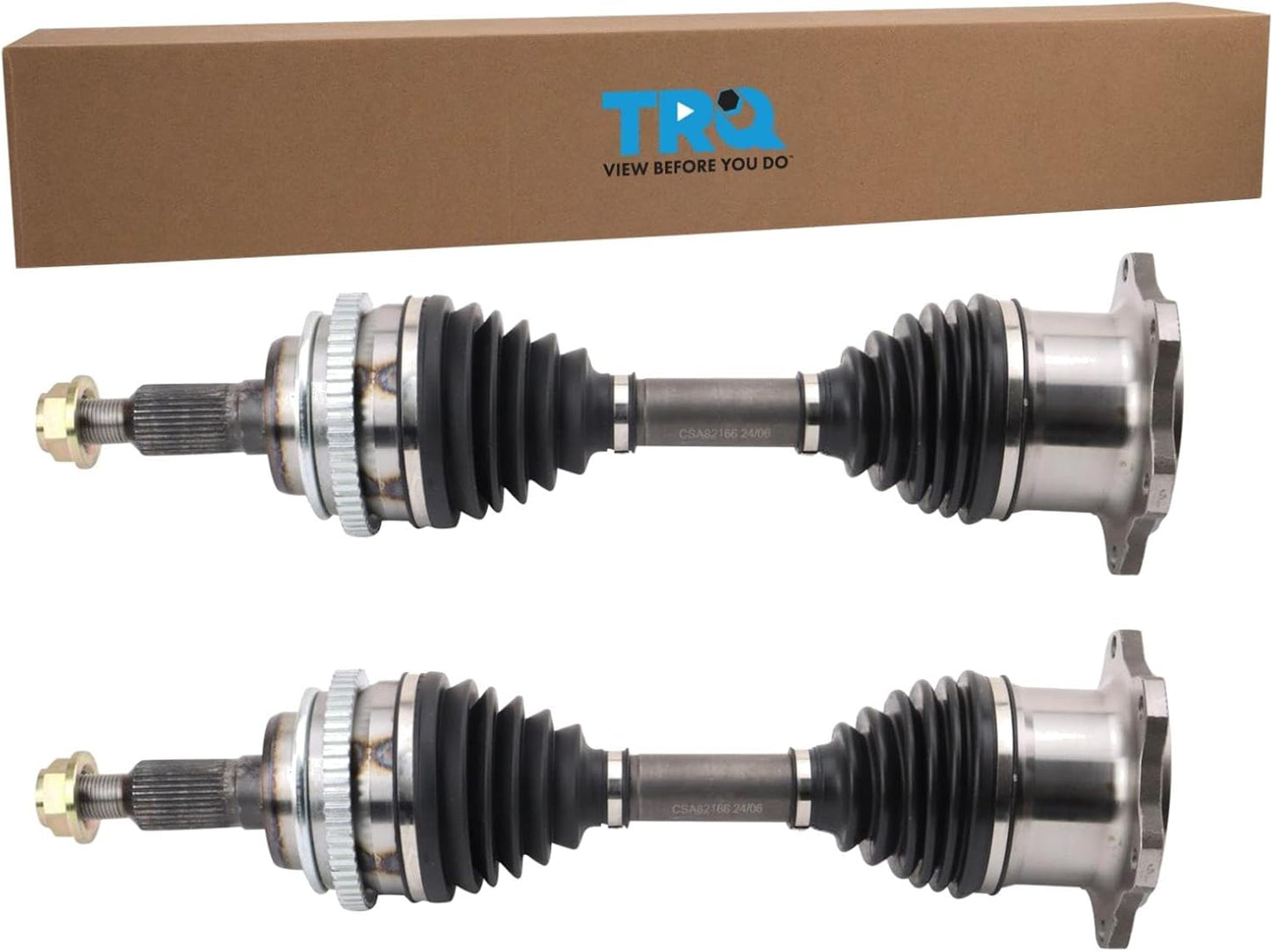 TRQ Front CV Axle Assembly Set for Chevrolet and GMC Vehicles