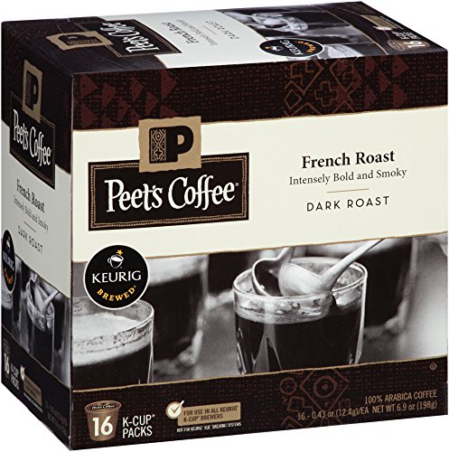 Peet's French Roast K-Cup Pods - Bold & Rich Coffee