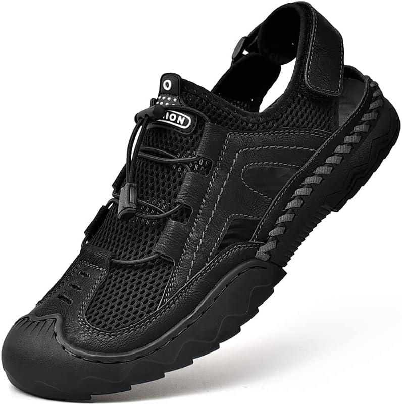 Handmade Leather Fisherman Sandals - Breathable Summer Shoes