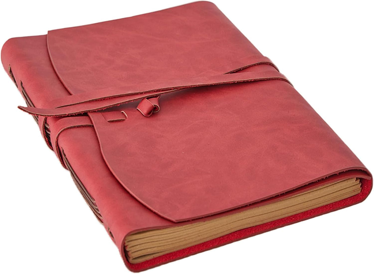 Leather Journal for Women - Genuine Vintage Writing Notebook
