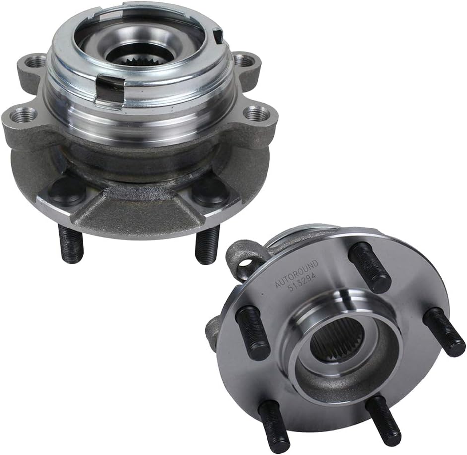 Autoround 513294 Front Wheel Bearing Hub Assembly for Nissan