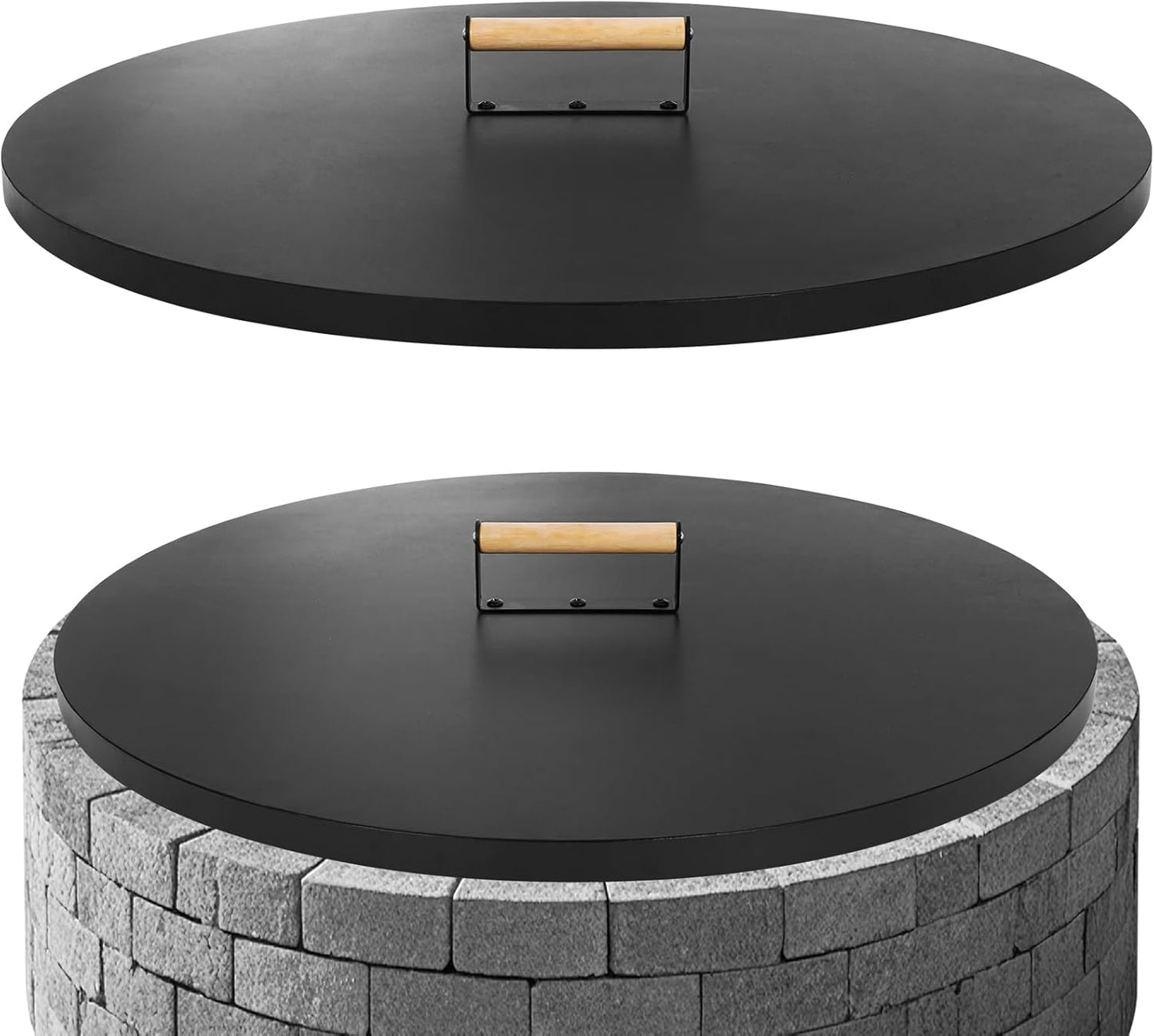 G GOOD GAIN 30 Inch Firepit Lid - Durable & Stylish Cover