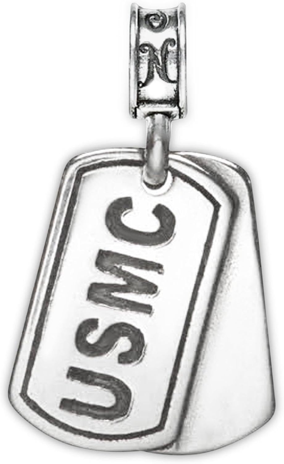 Sterling Silver Charm for United States Marine Corps USMC