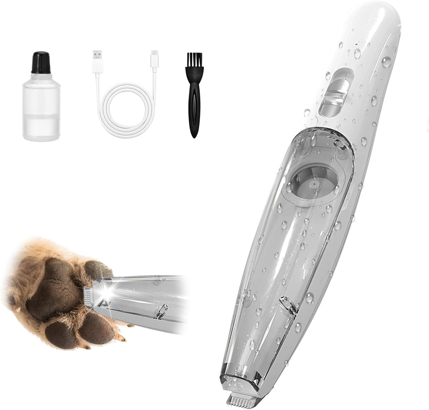 SmartTail Cordless Pet Paw Trimmer