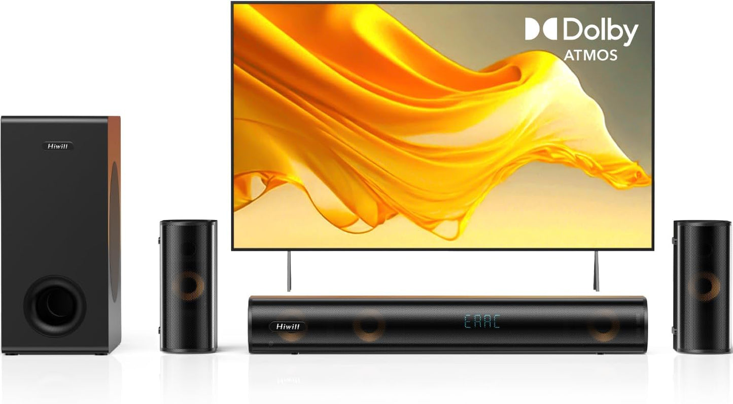 Hiwill Dolby Atmos Soundbar System