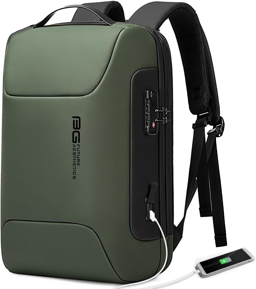 BANGE 15.6INCH Slim Laptop Backpack for Business & Travel