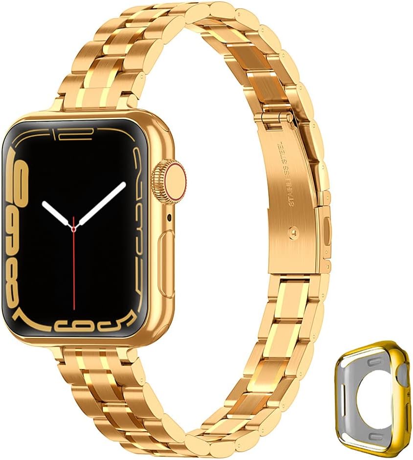 Slim Stainless Steel Band for Apple Watch - CSJCUBIC