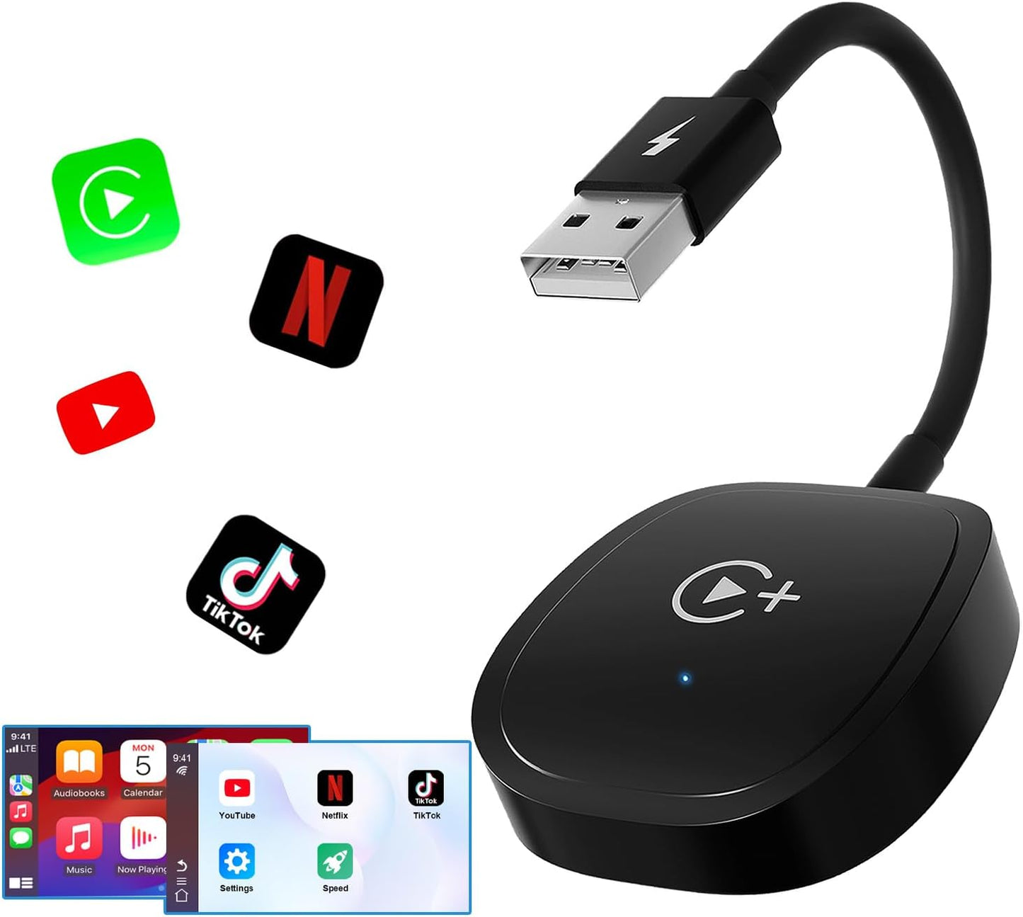 Transform OEM CarPlay to Wireless Streaming! XHU