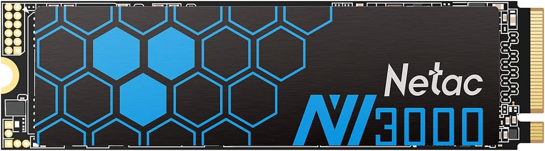 Netac 1TB NVMe PCIe Gen3x4 M.2 SSD for Gaming Performance
