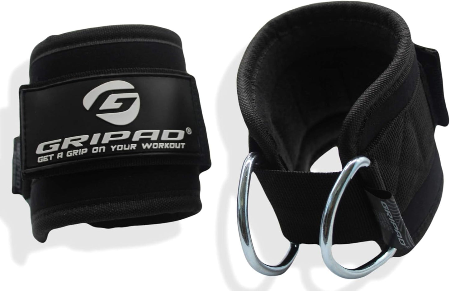 Dual D-Ring Ankle Straps for Glute Gainz