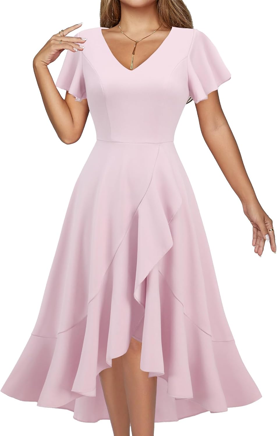 DRESSTELLS Women's Cocktail Dress for Formal Events and Parties