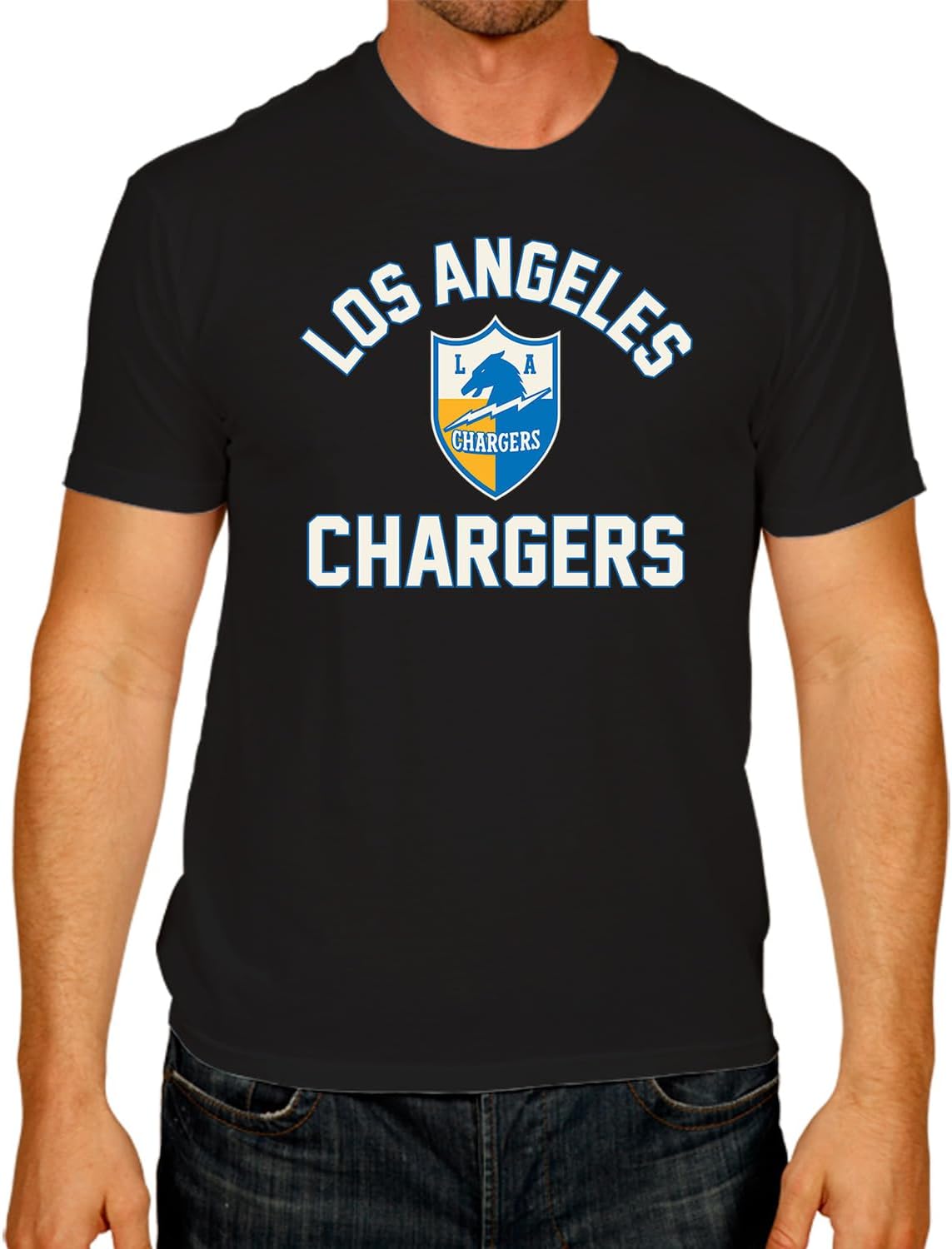 Los Angeles Chargers Retro Gameday T-Shirt for Ultimate Comfort