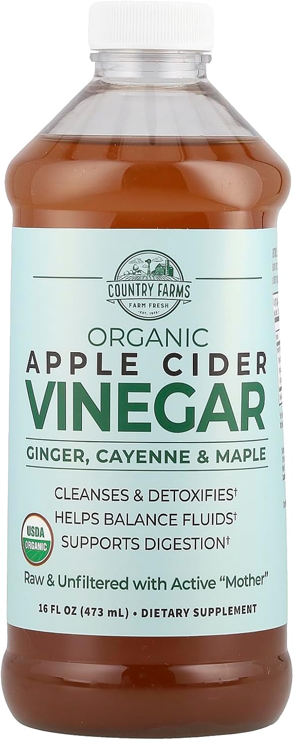 Detoxify & Digest: Country Farms Apple Cider Tonic