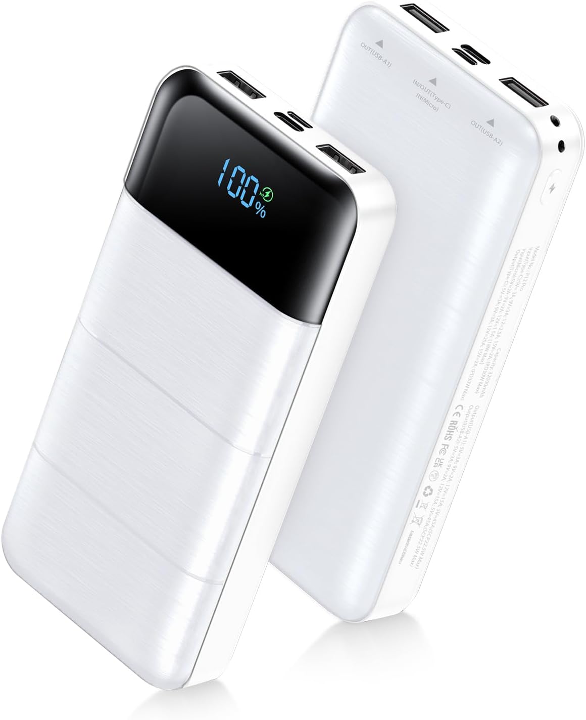 32000mAh Portable Charger with Fast Charging and LED Display
