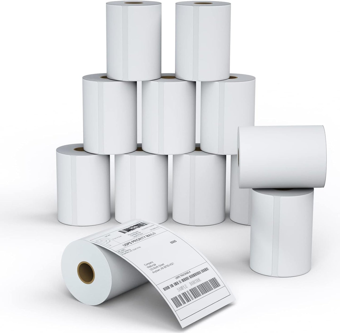 MFLABEL 12 Rolls 4x6 Direct Thermal Blank Shipping Labels Review