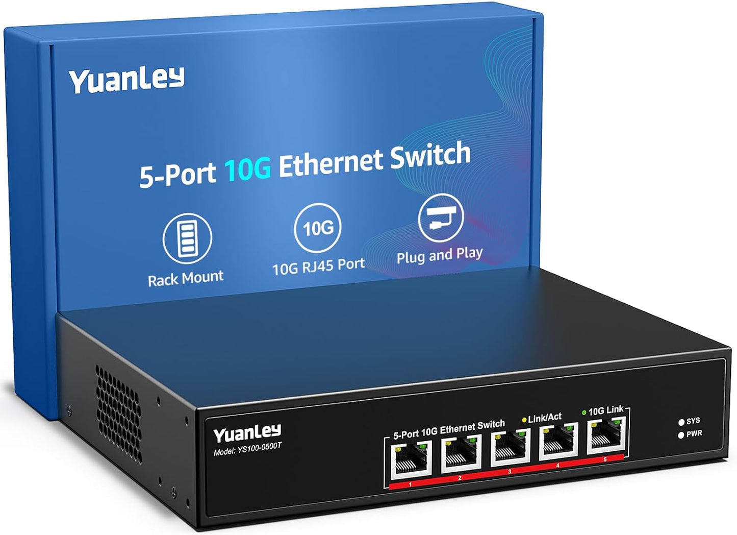 5 Port 10G Ethernet Switch for High-Speed Networking Needs